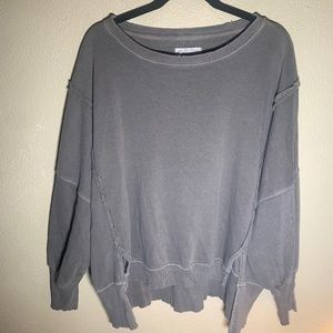 Free People oversized sweatshirt